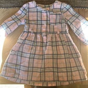 Carters 9m long sleeve dress: lightweight
